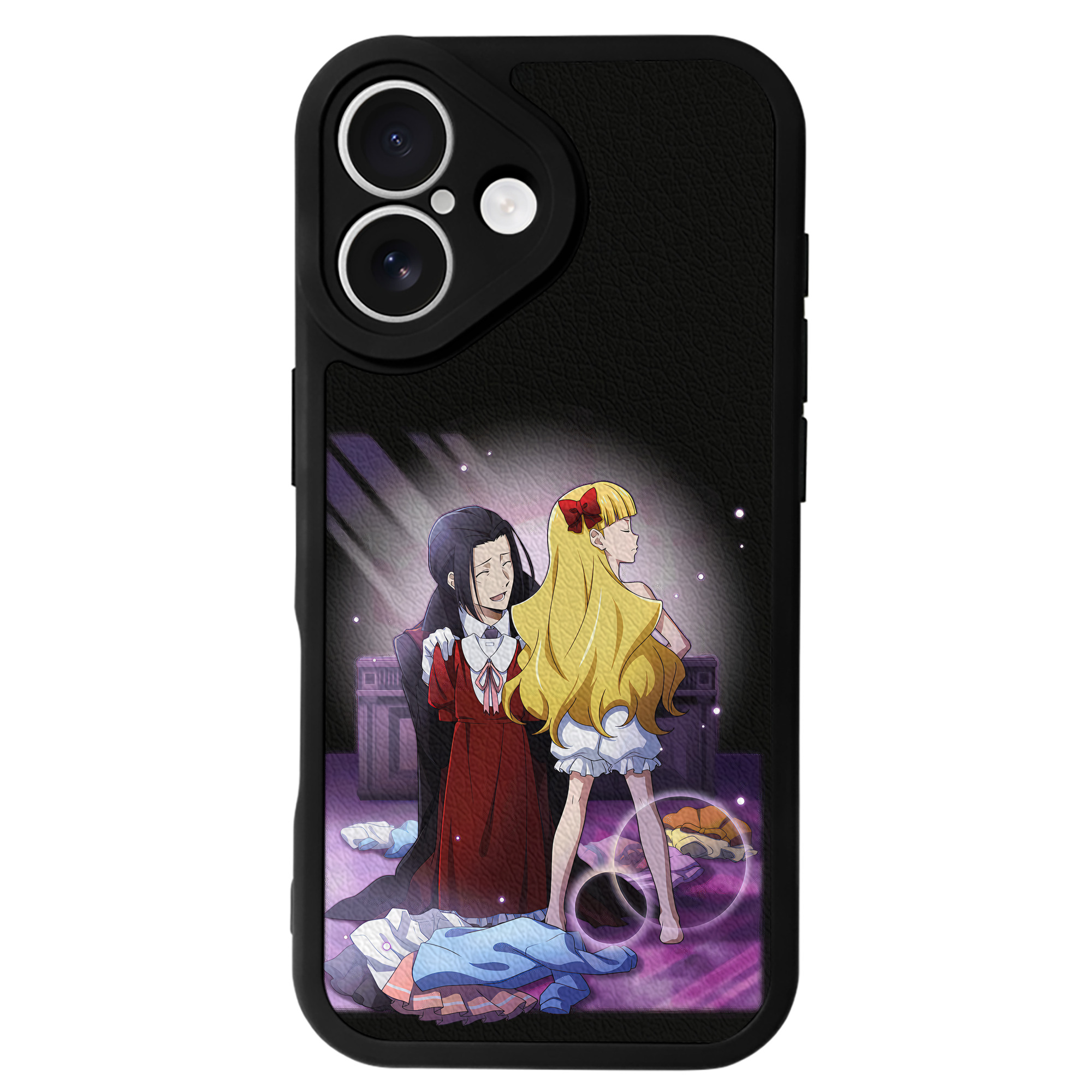（画像用） 文豪ストレイドッグス Bungo Stray Dogs 【iPhone 16シリーズ対応】シリコンスマホケース（レザー調） 材質：シリコン